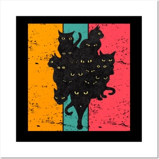 Black Cats Vintage Posters and Art